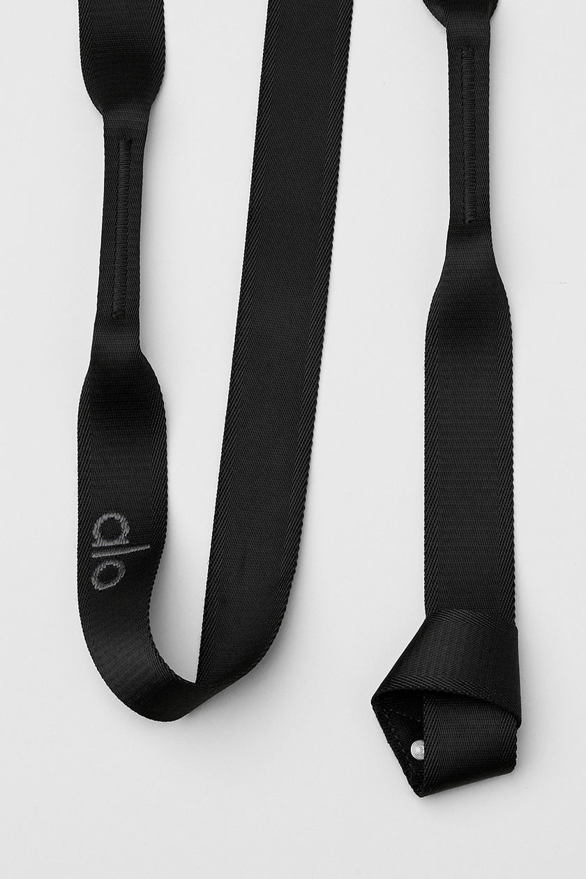 Alo warrior yoga mat smoky quartz 瑜伽墊連strap, 運動產品, 運動與