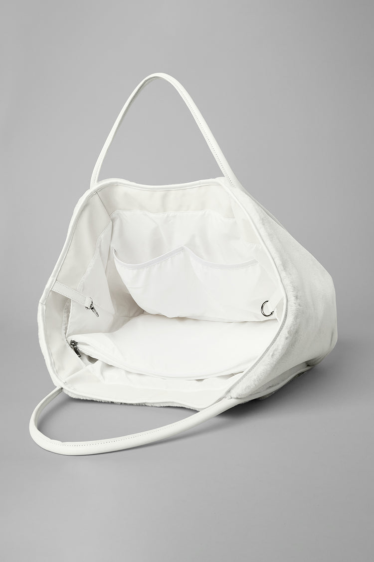 love - White Tote Bag - Frankly Wearing