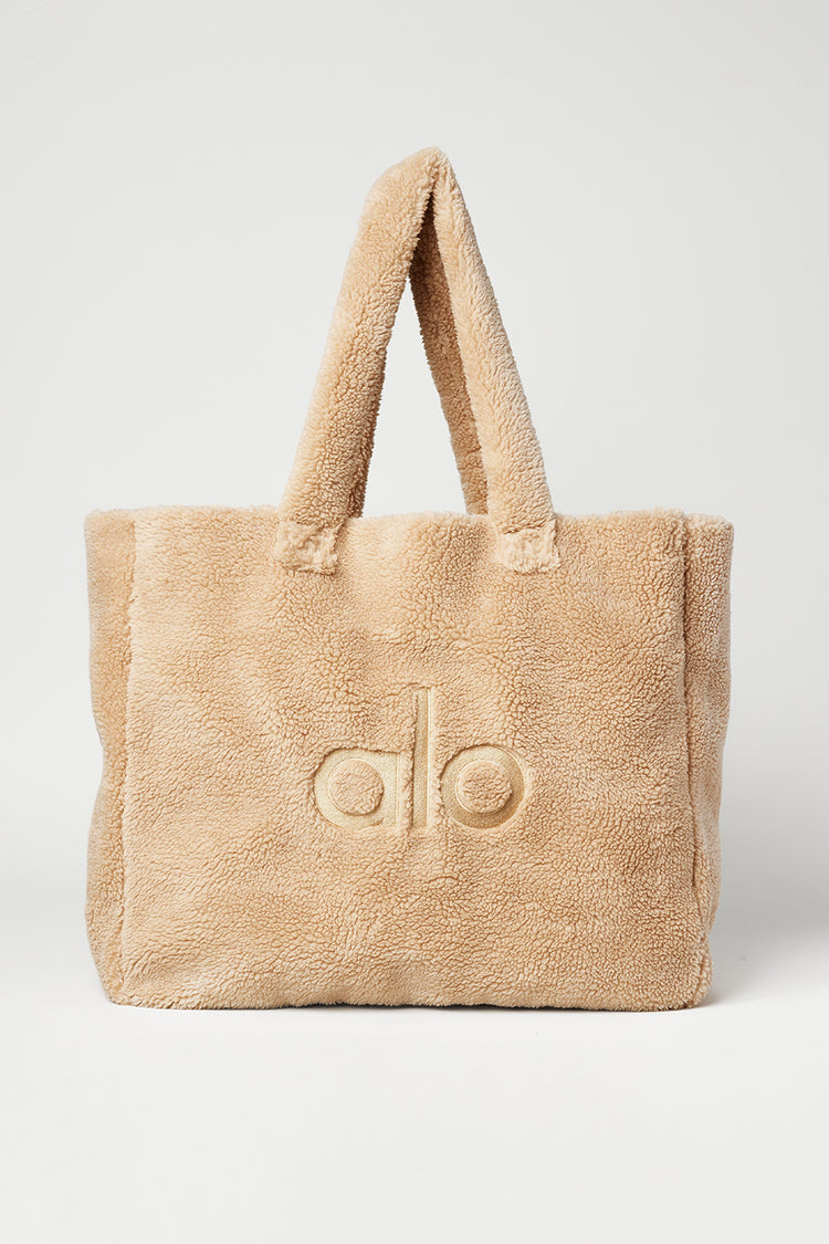 Foxy Sherpa Tote - Camel | Alo Yoga