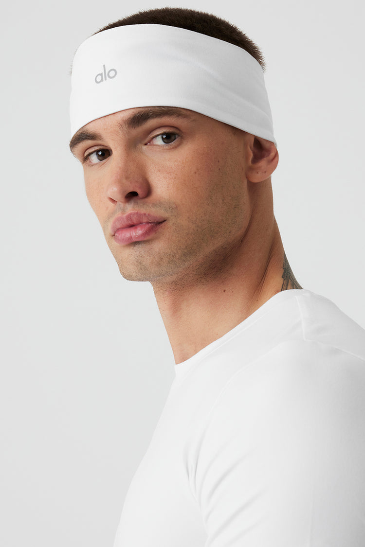 Performance Conquer Headband - White