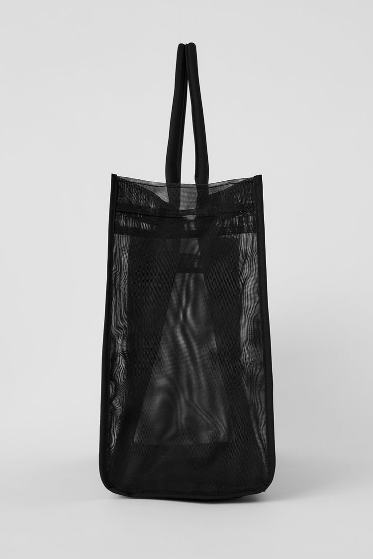 Sheer Tote Bag - Black