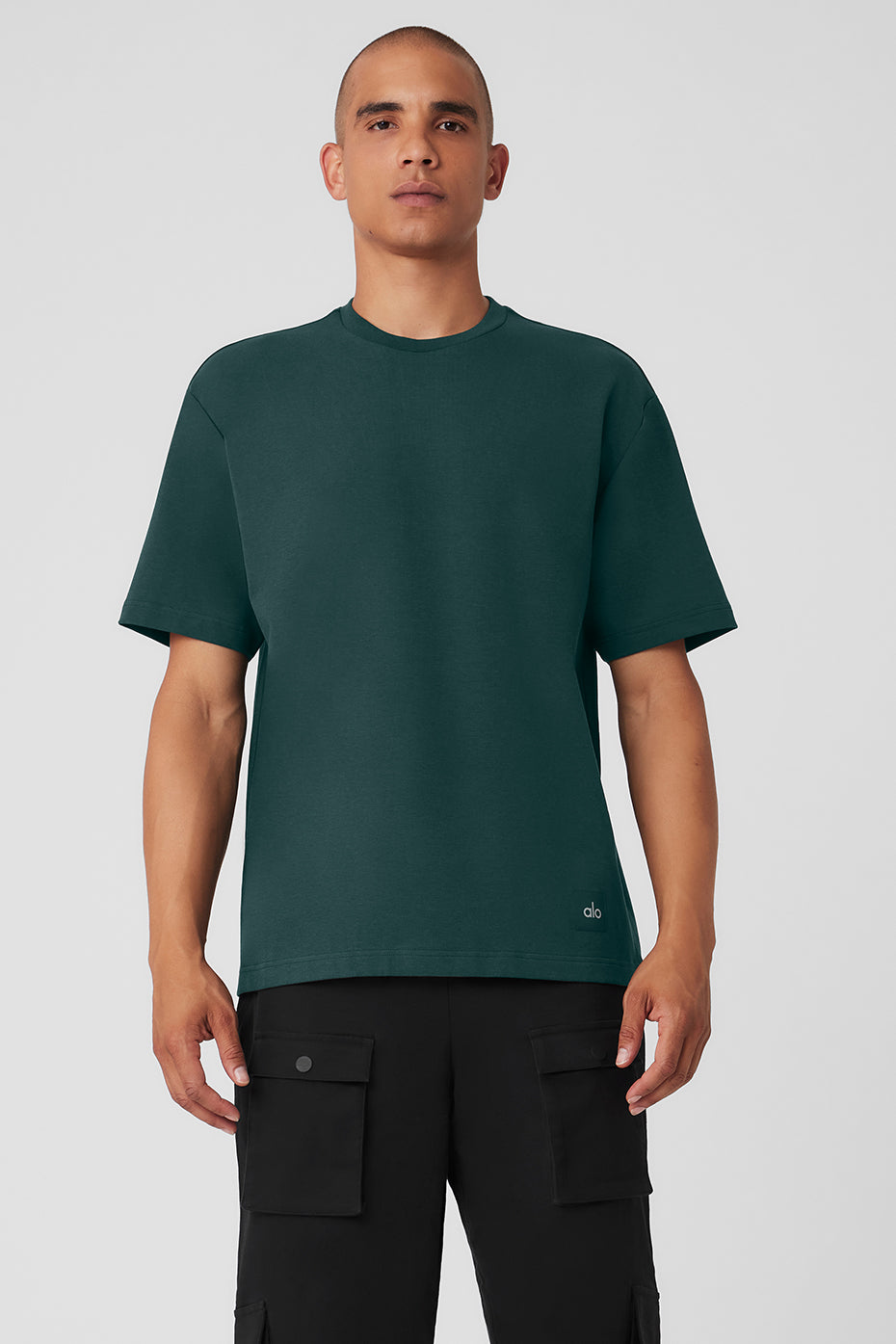 The Triumph Crew Neck Tee - Stealth Green