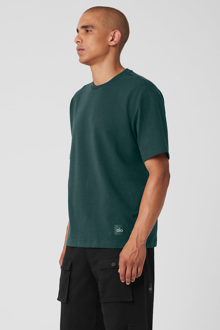 Conquer 1/4 Zip Reform Long Sleeve - Stealth Green