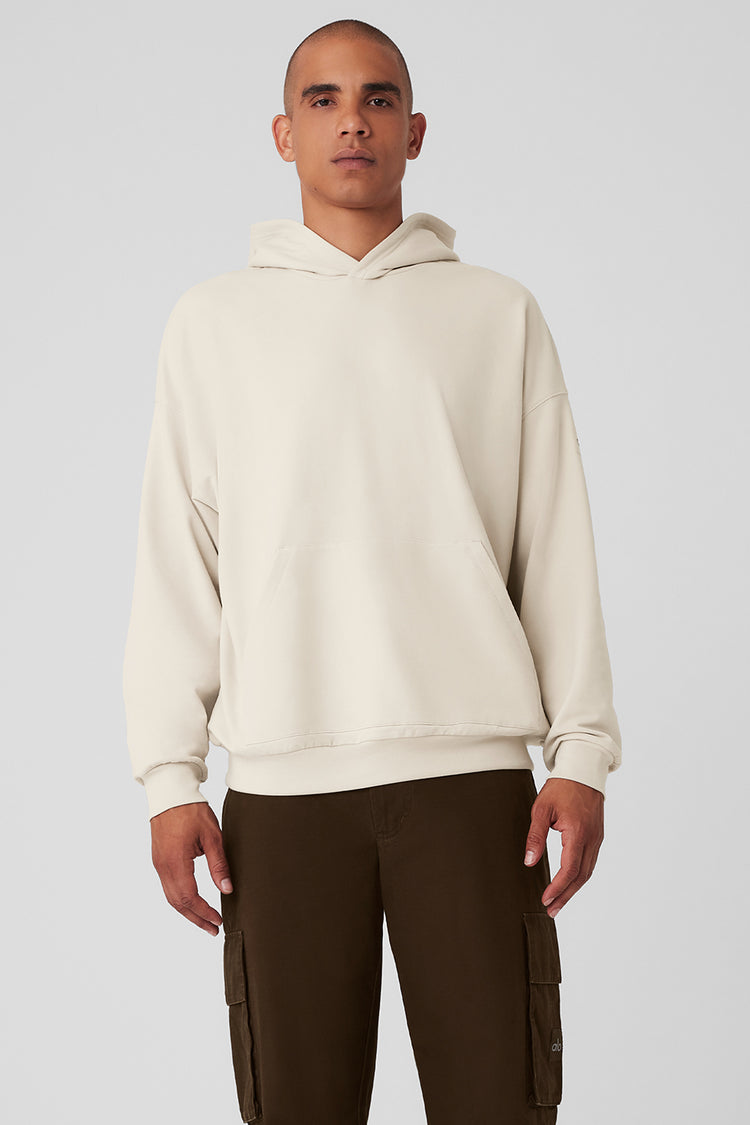 Alo Yoga Accolade Hoodie in Natural