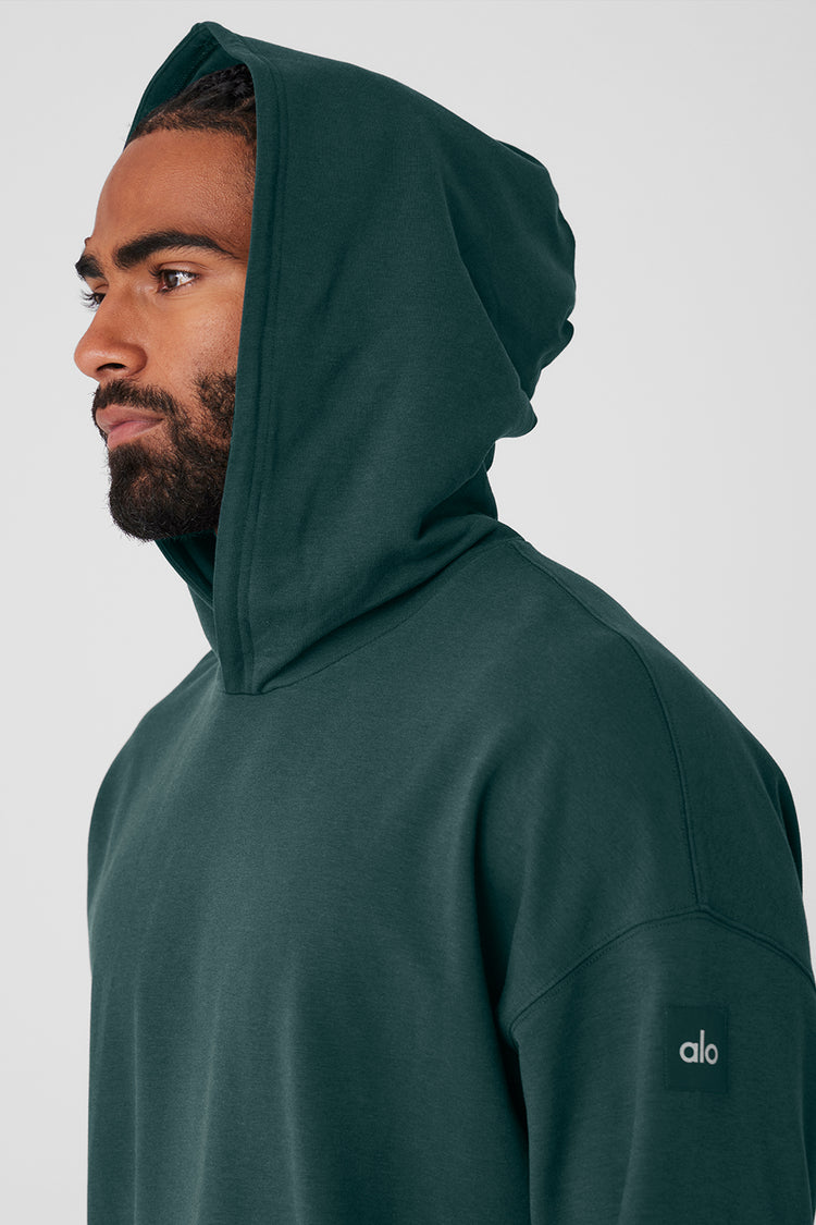 Double Take Hoodie - Midnight Green