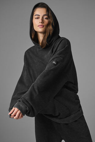 Alo Yoga SMALL City Girl Track Pullover - Olive Branch/Black – Soulcielite