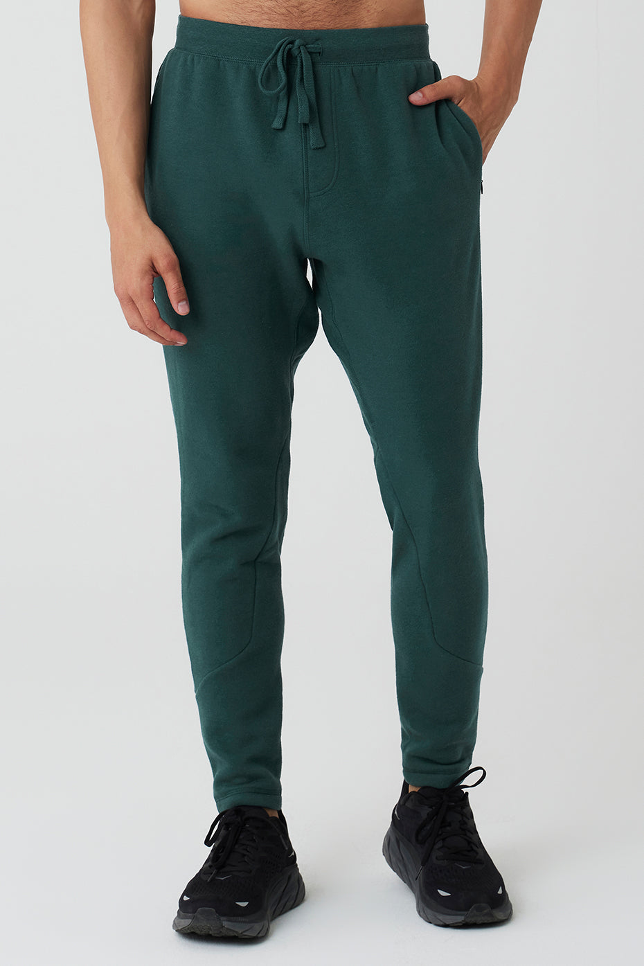 Alo Solid Green Active Pants Size XS - 54% off