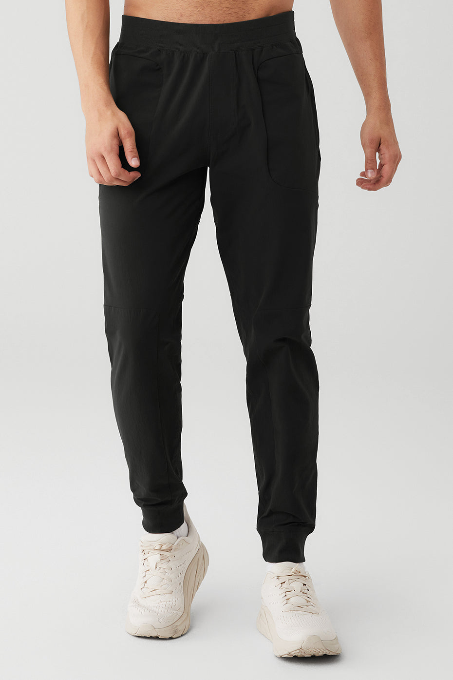 Co-Op Cropped Tech Trouser - Black