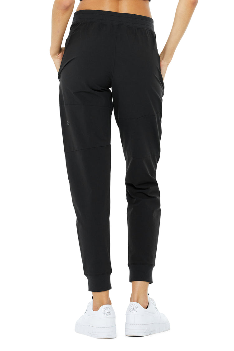 Alo Yoga Pants Women XS Black Cargo Cropped Athleisure Gym Hiking