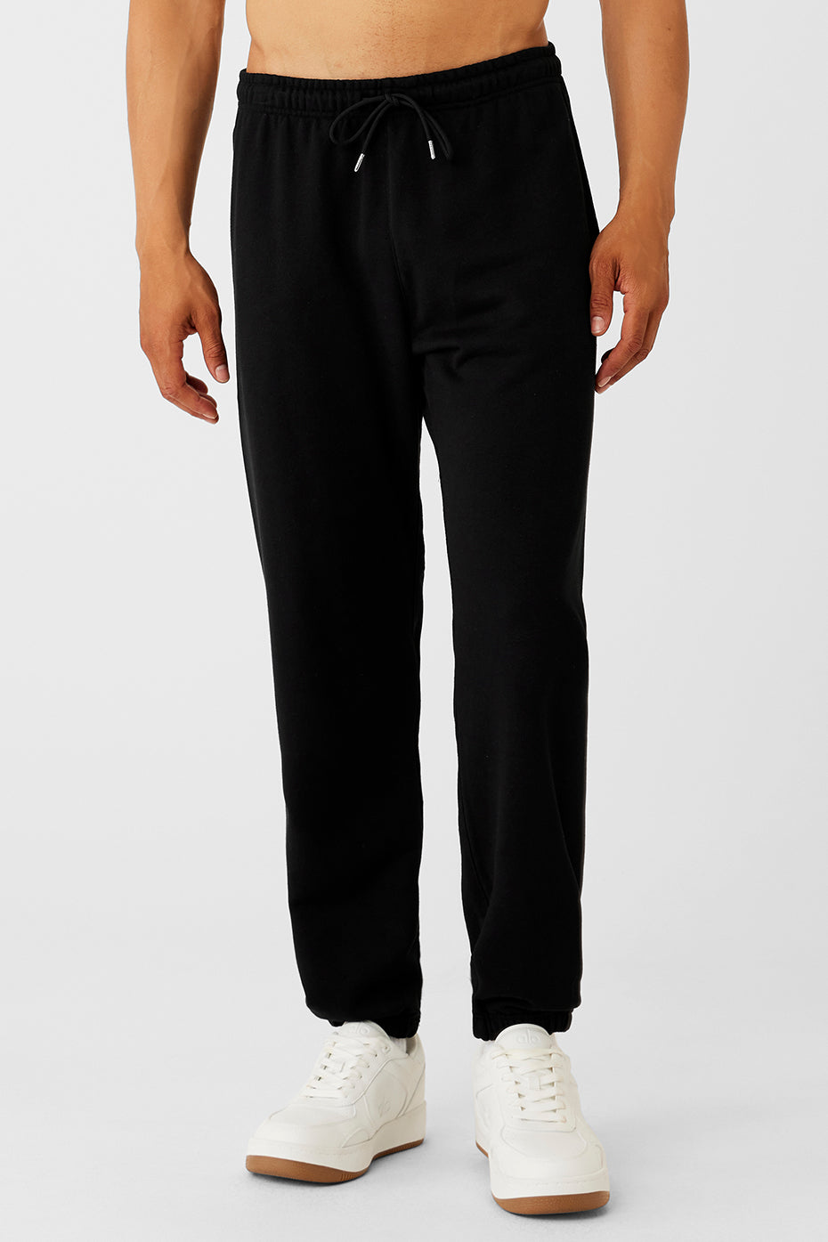 Micro Waffle Fast Break Sweatpant - Black