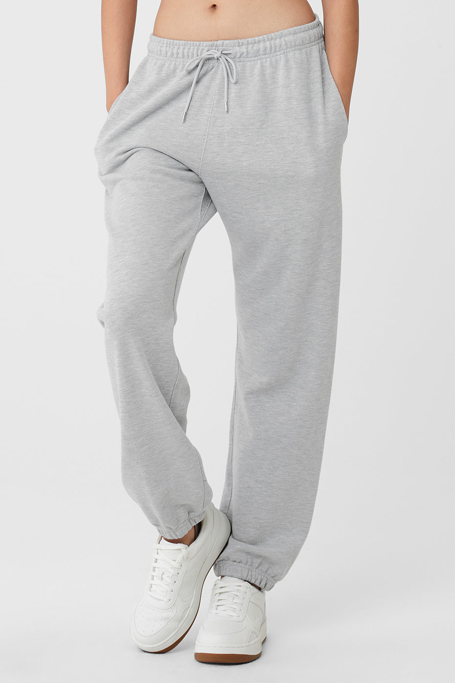 ALO Yoga, Pants & Jumpsuits, Like New Alo Muse Sweatpant Athletic Heather  Grey Size Xxs