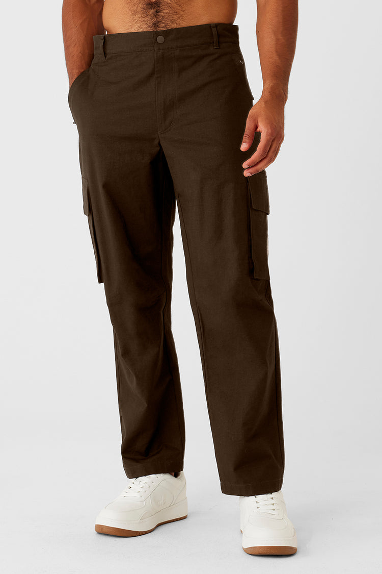 Trousers Alo Brown size XXS International in Polyester - 31474978