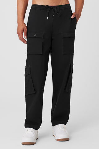 Waffle Weekend Escape Jogger - Black