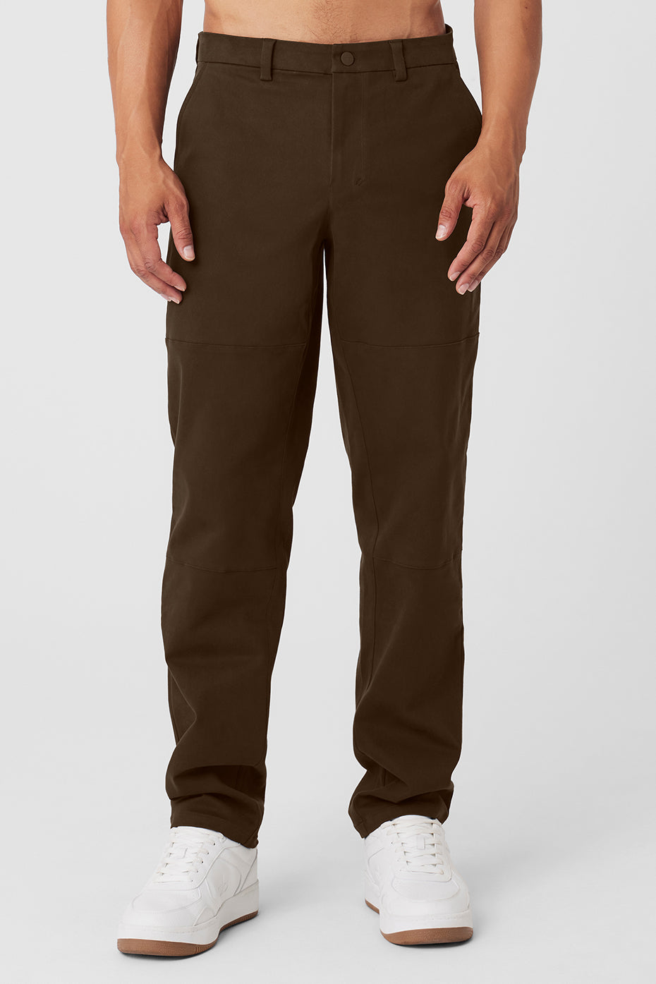 Trousers Alo Brown size XXS International in Polyester - 31474978