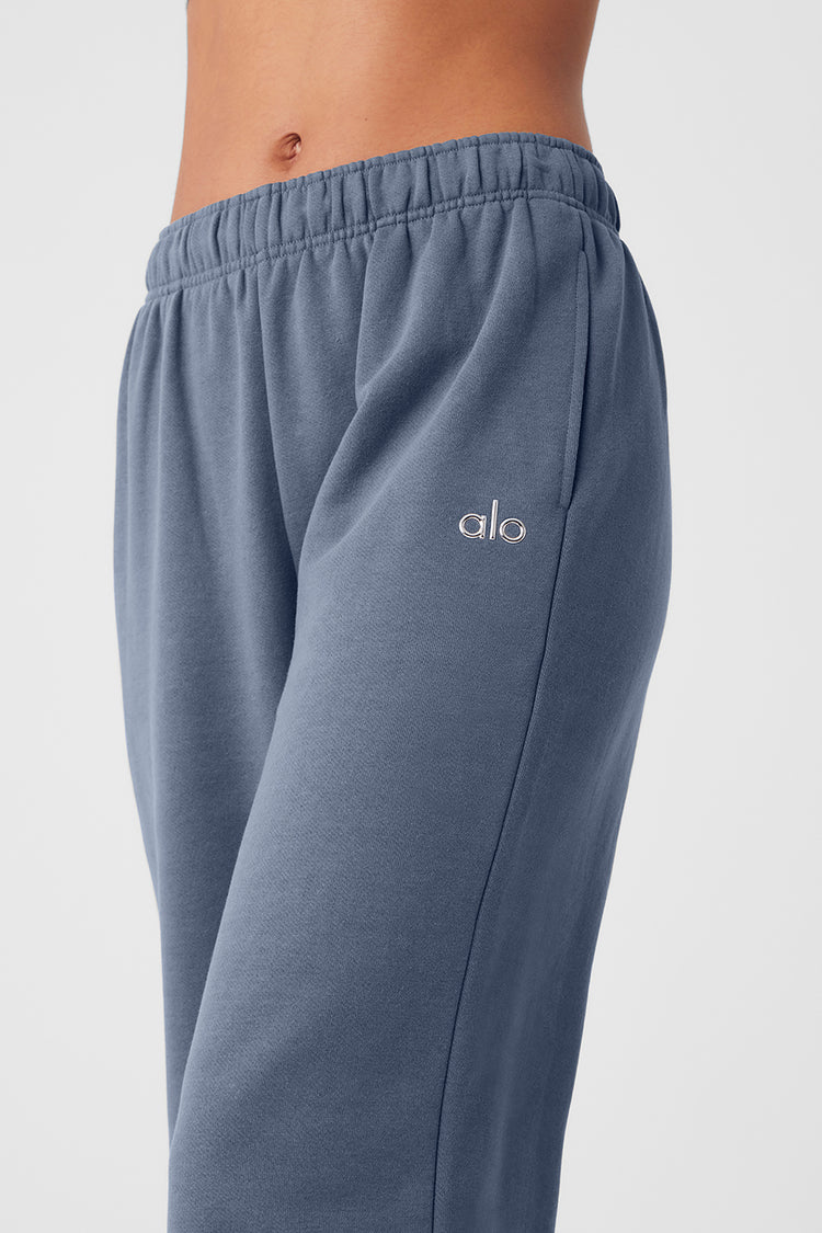 alo propel sweatpants blue - Gem