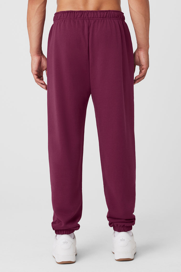 ALO YOGA MEN'S HIGHLINE CARGO SWEATPANTS IN WOODROSE 2XL XXL PANTS