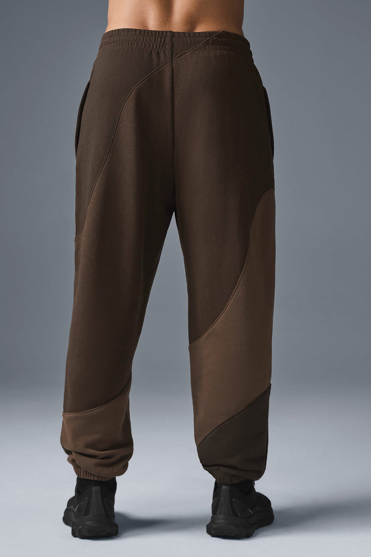 Make Waves Sweatpant - Espresso Tonal