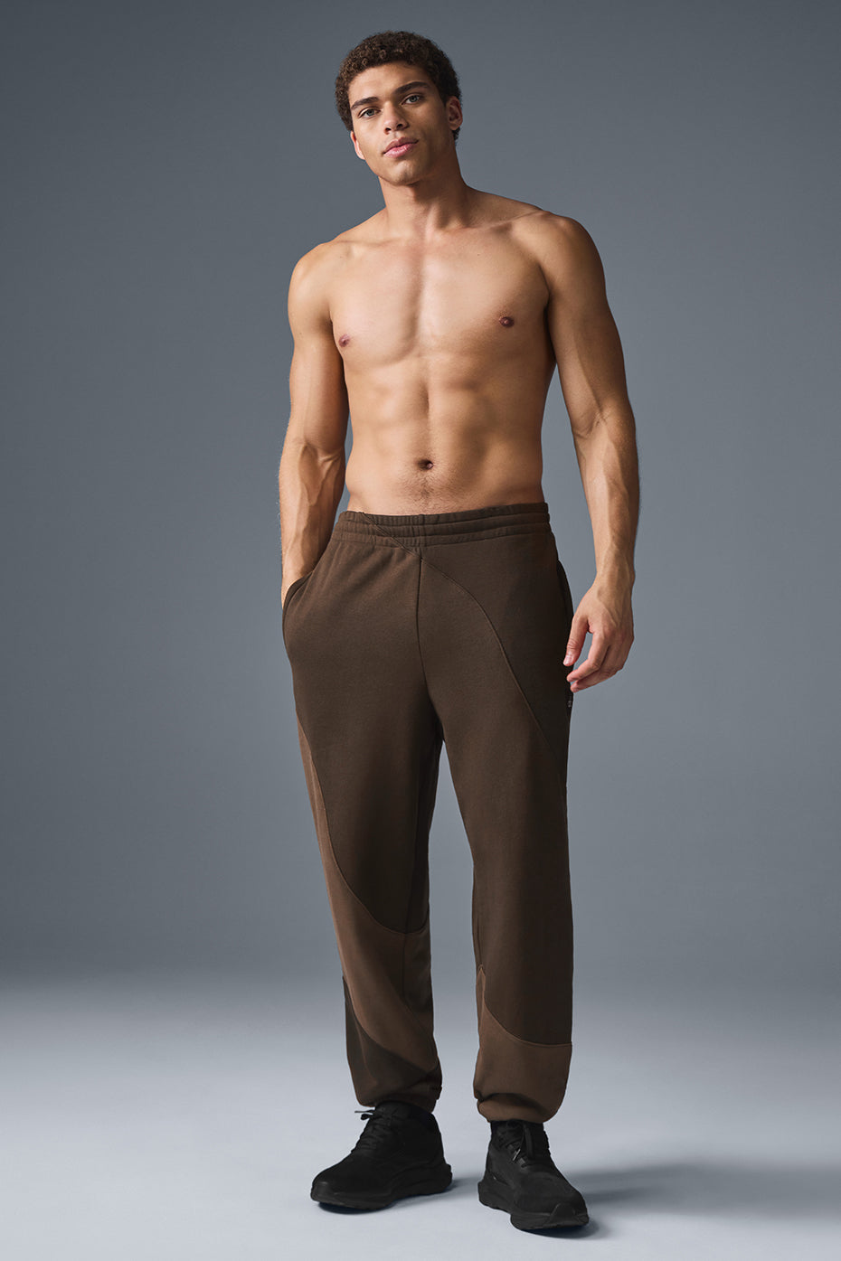 Make Waves Sweatpant - Espresso Tonal
