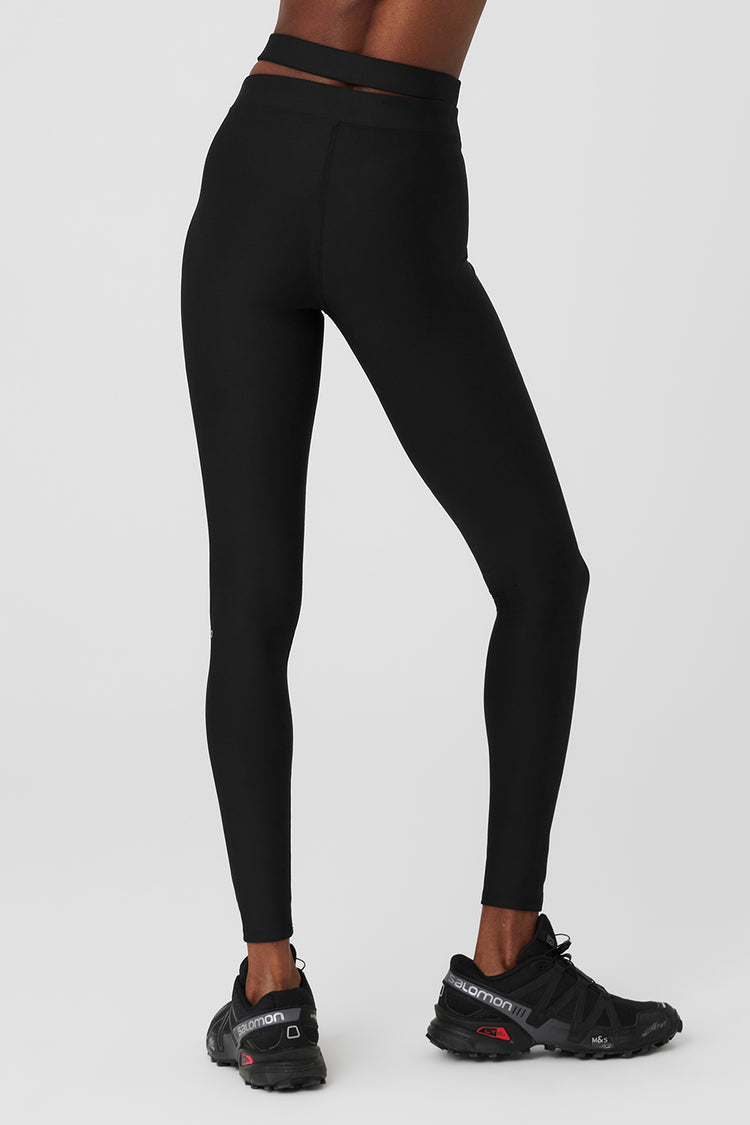 Alo airlift leggings L black high waisted