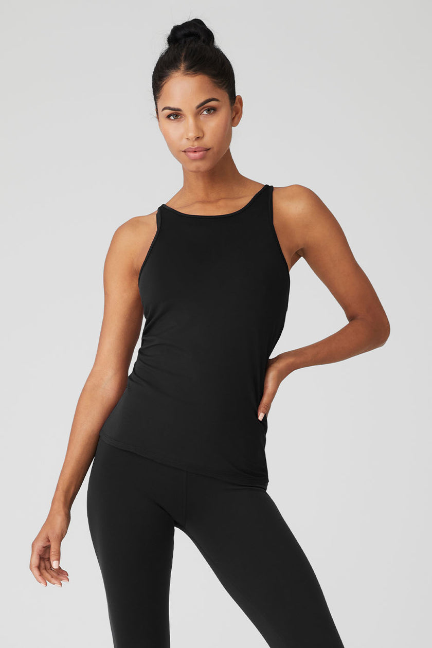 Alo Yoga Fortify Cropped Tank & Endurance Leggings