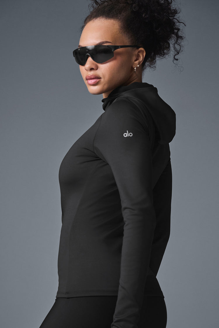 【ALO Yoga】Airlift ウィンター ウォーム ランナー 2色 Airlift Winter Warm High-Waist Legging - Black | Alo Yoga