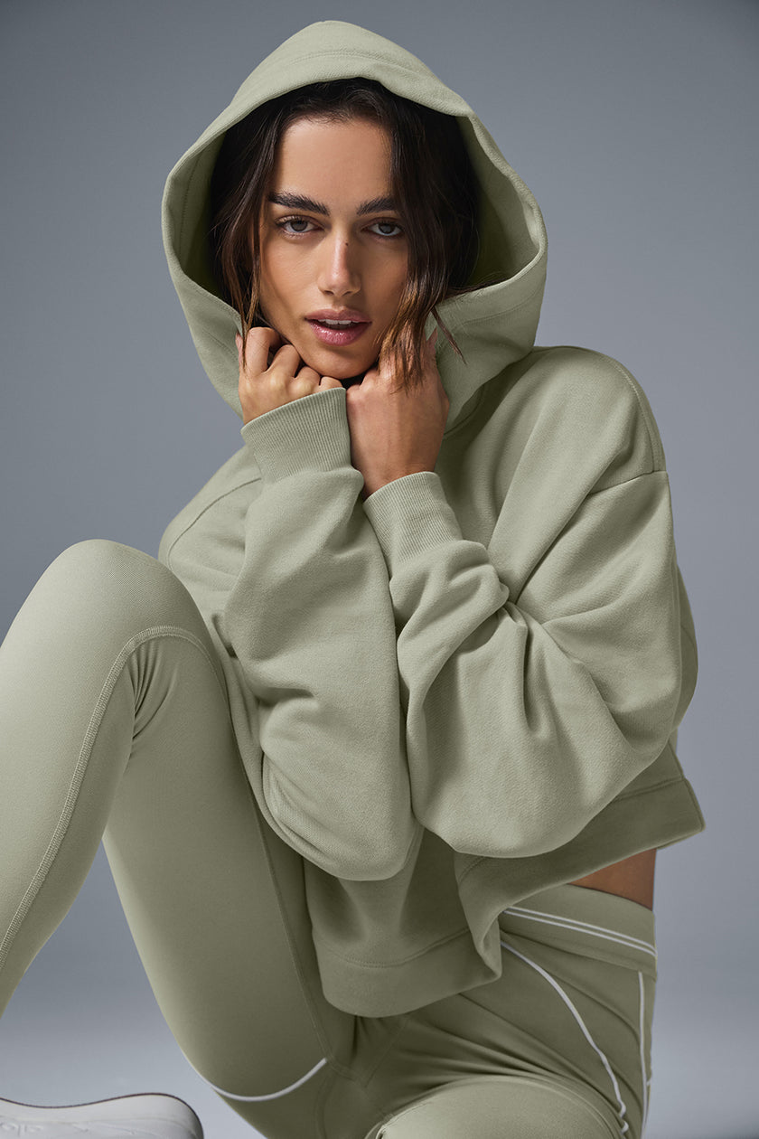 The Best Distressed Hoodie  Alo Yoga Ripped Hoodie - The Sweat Edit