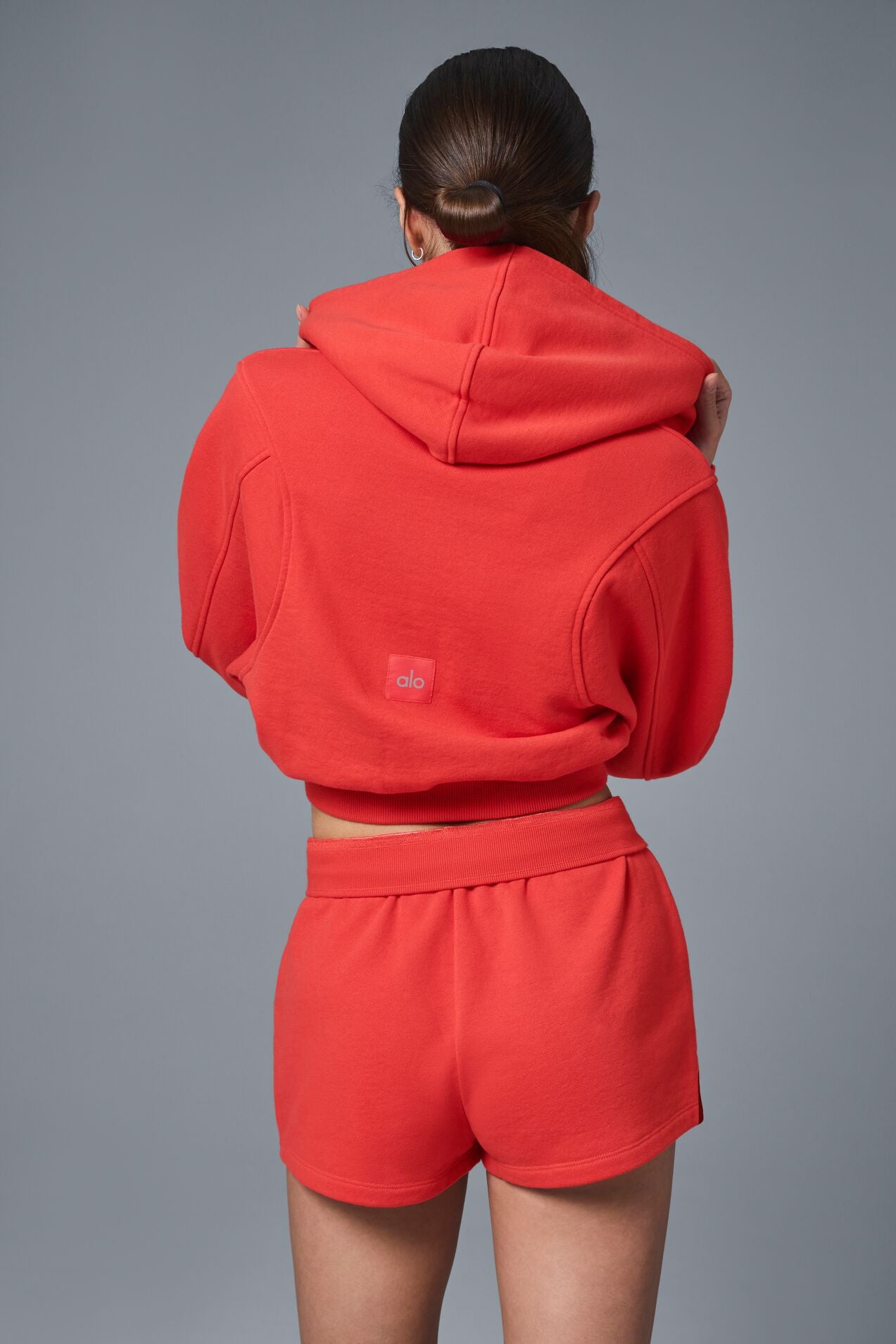 Sweet Escape Zip Up Hoodie - Red Hot Summer