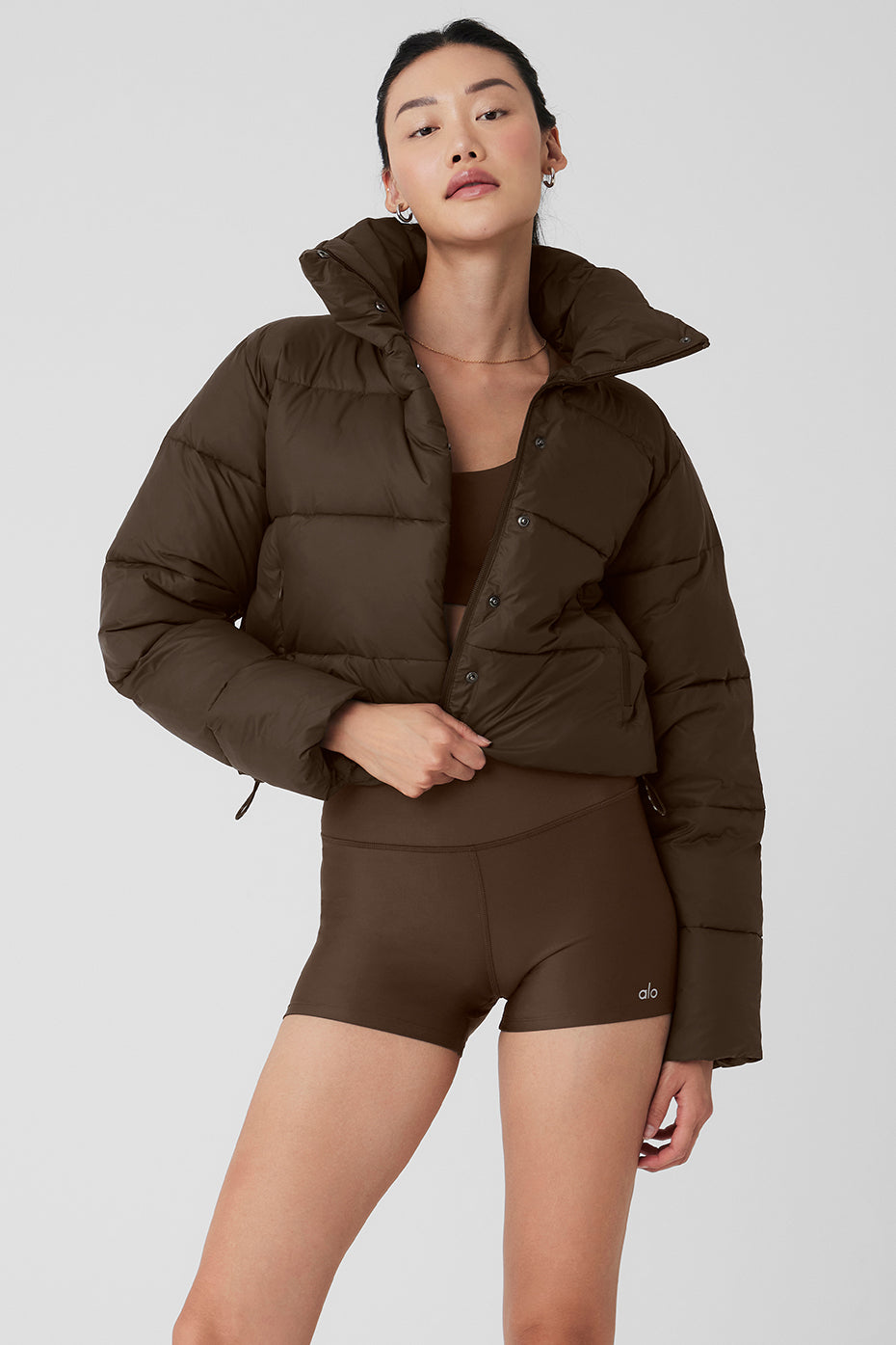 Alo Yoga Flurry Sherpa Jacket Faux Fur Jacket - Neutrals Jackets