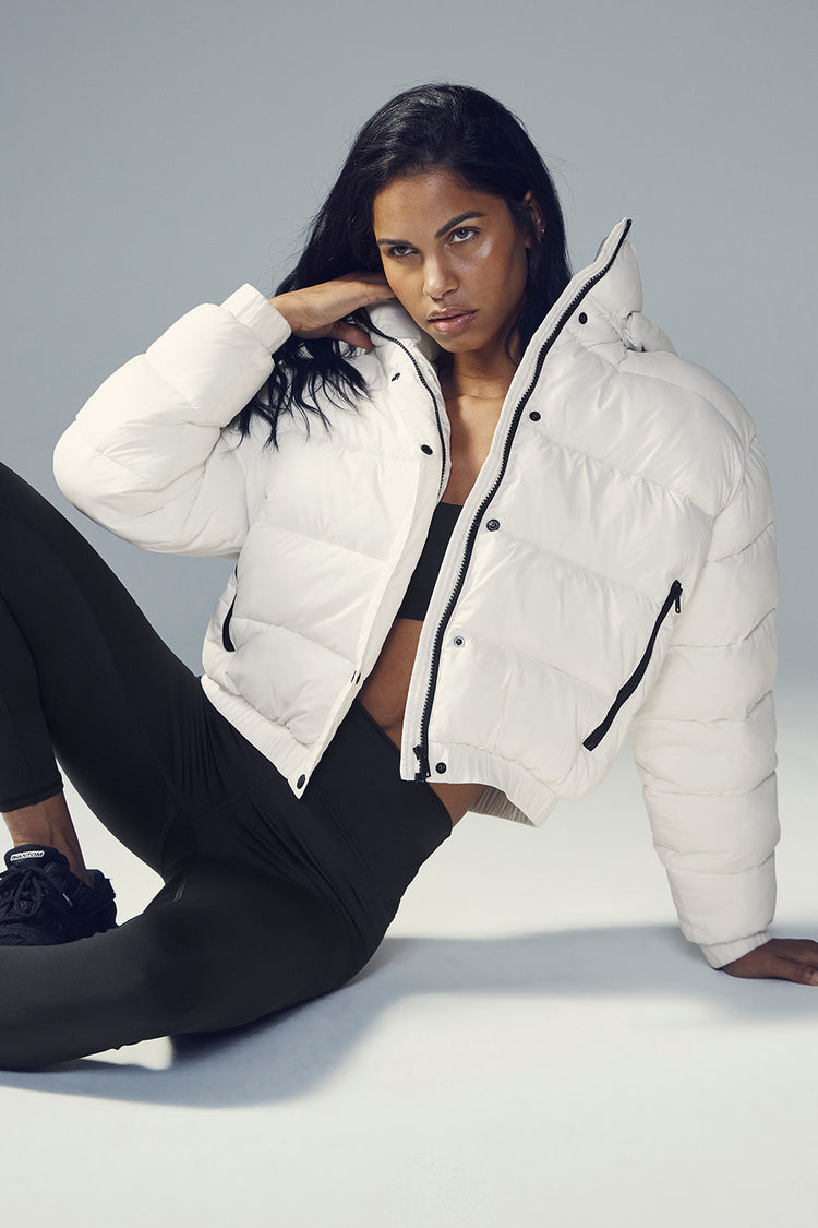 White Night Puffer Jacket