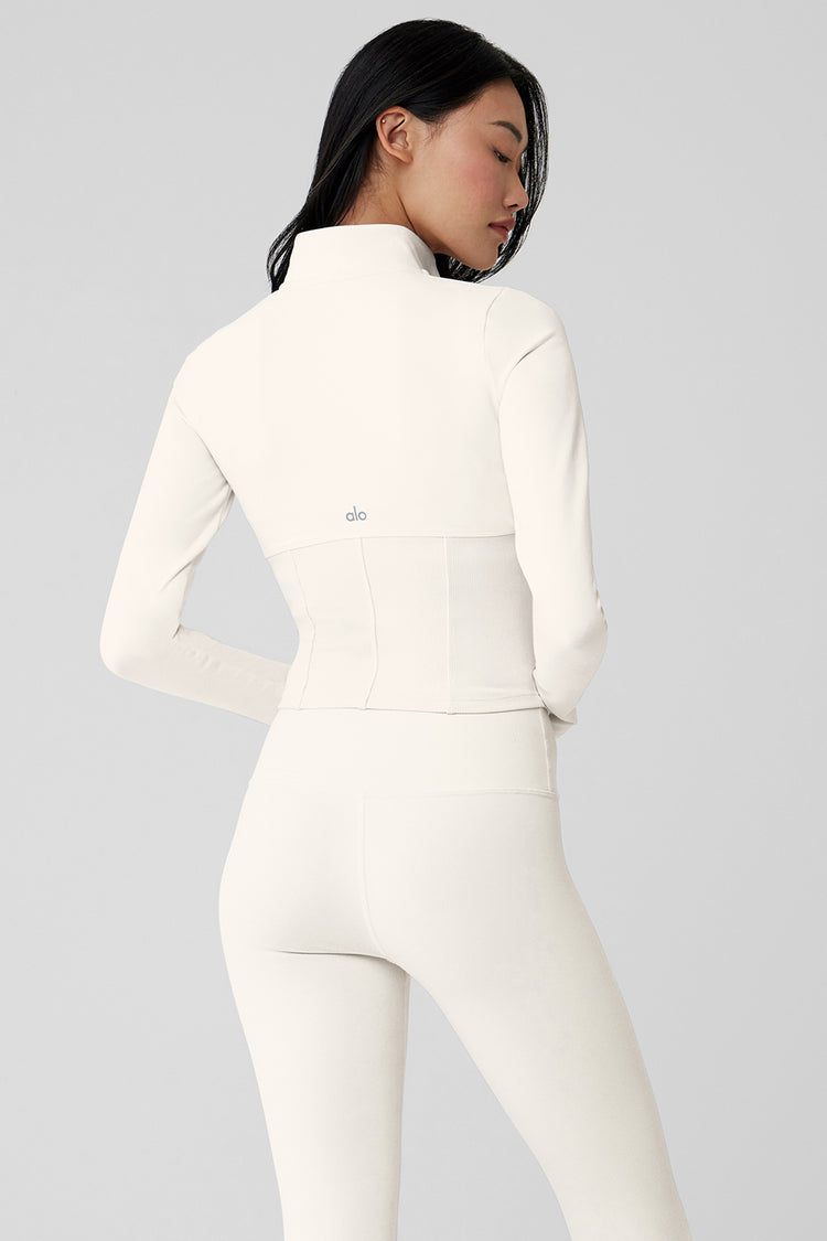 Alo Yoga® Airbrush Formation Jacket - White