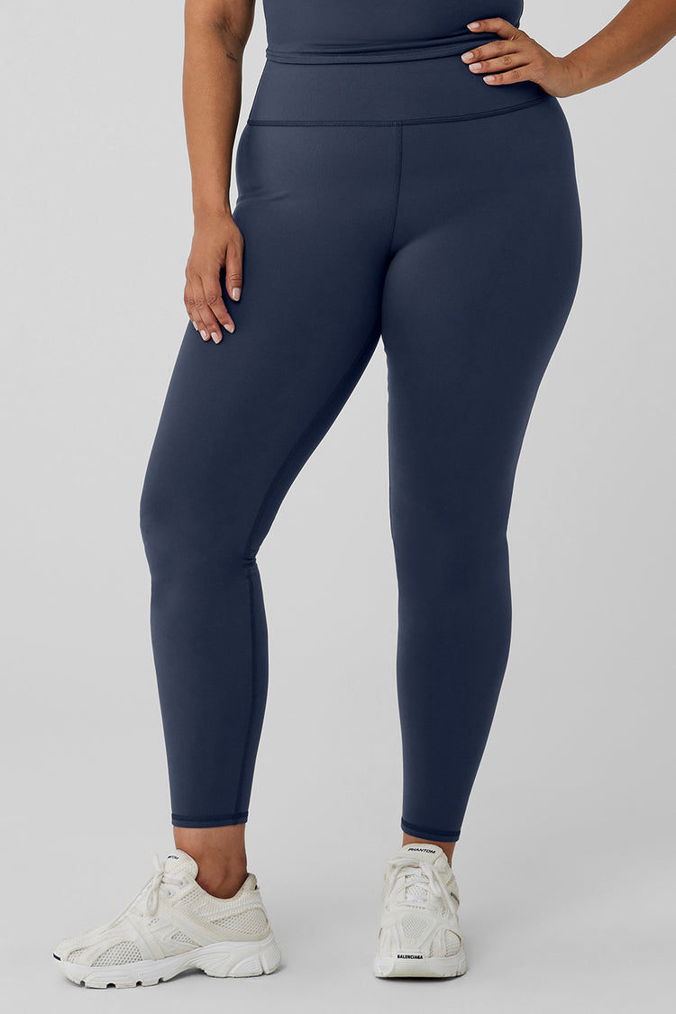 ALO Yoga, Pants & Jumpsuits, Alo Accelerate Legging In Navy Houndstooth