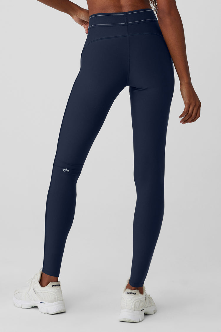 Nike Womens One Leggings - Navy