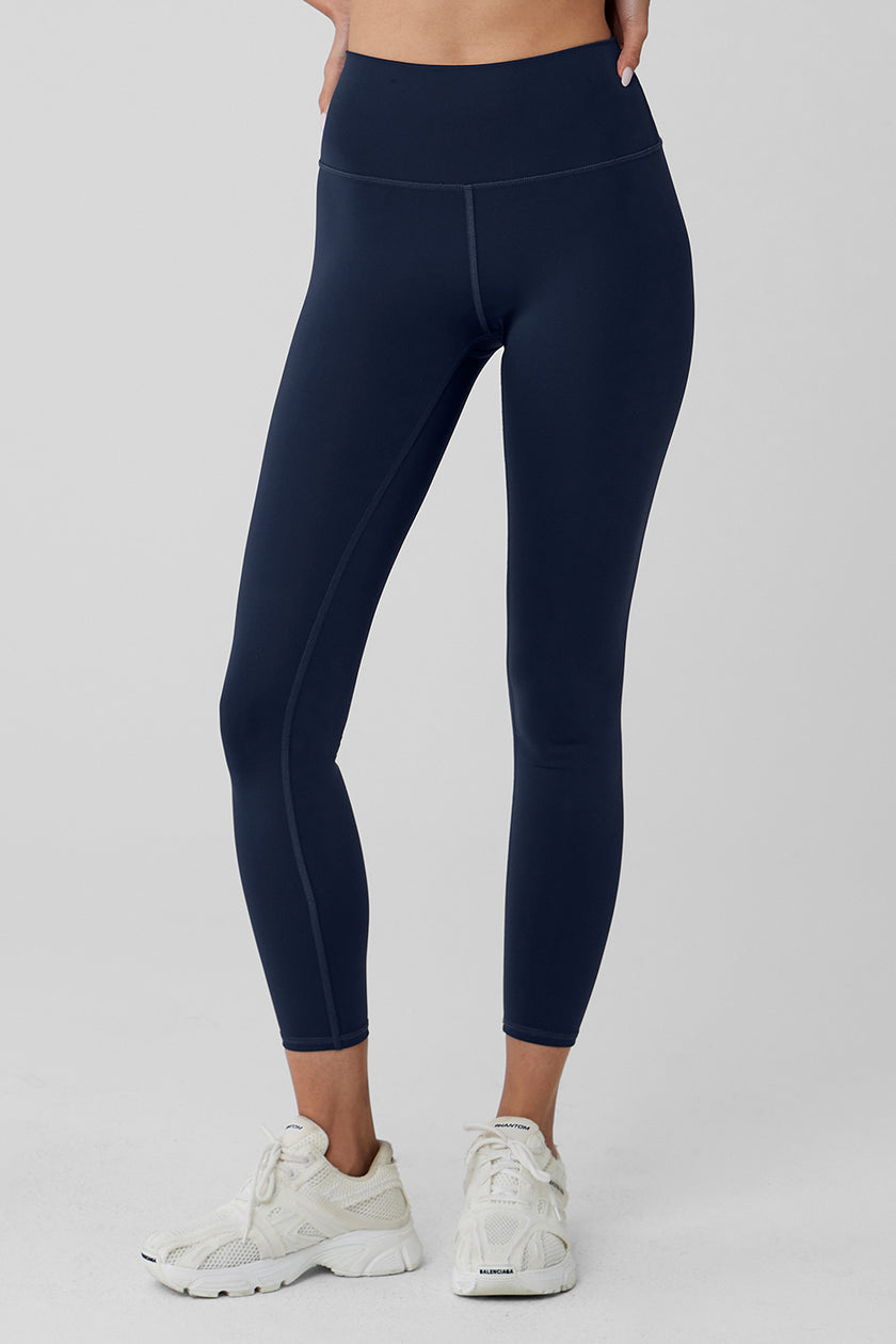 High-Waist Airlift Legging - Chalk Blue