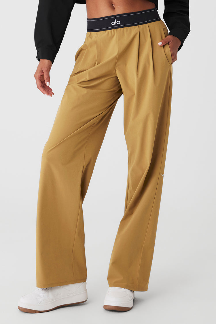 Suit Up Trouser - Golden Olive Branch/Black