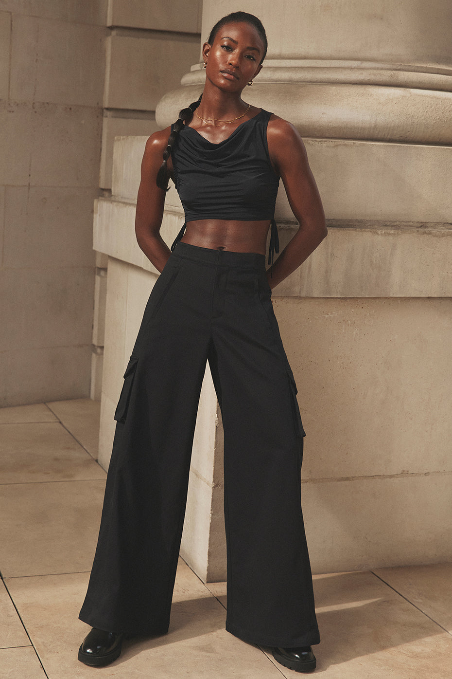 High-Waist Pursuit Trouser - Black