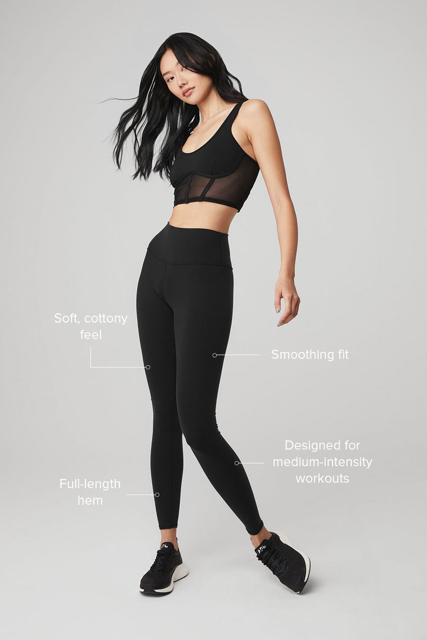 NWT Alo Yoga 7/8 High-Waist Checkpoint Legging in Black Stretch XS –  Pinmicro株式会社