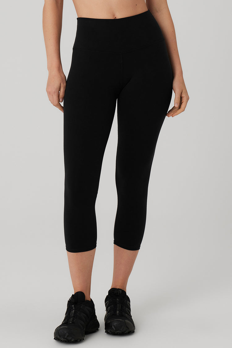 Black Cropped Leggings