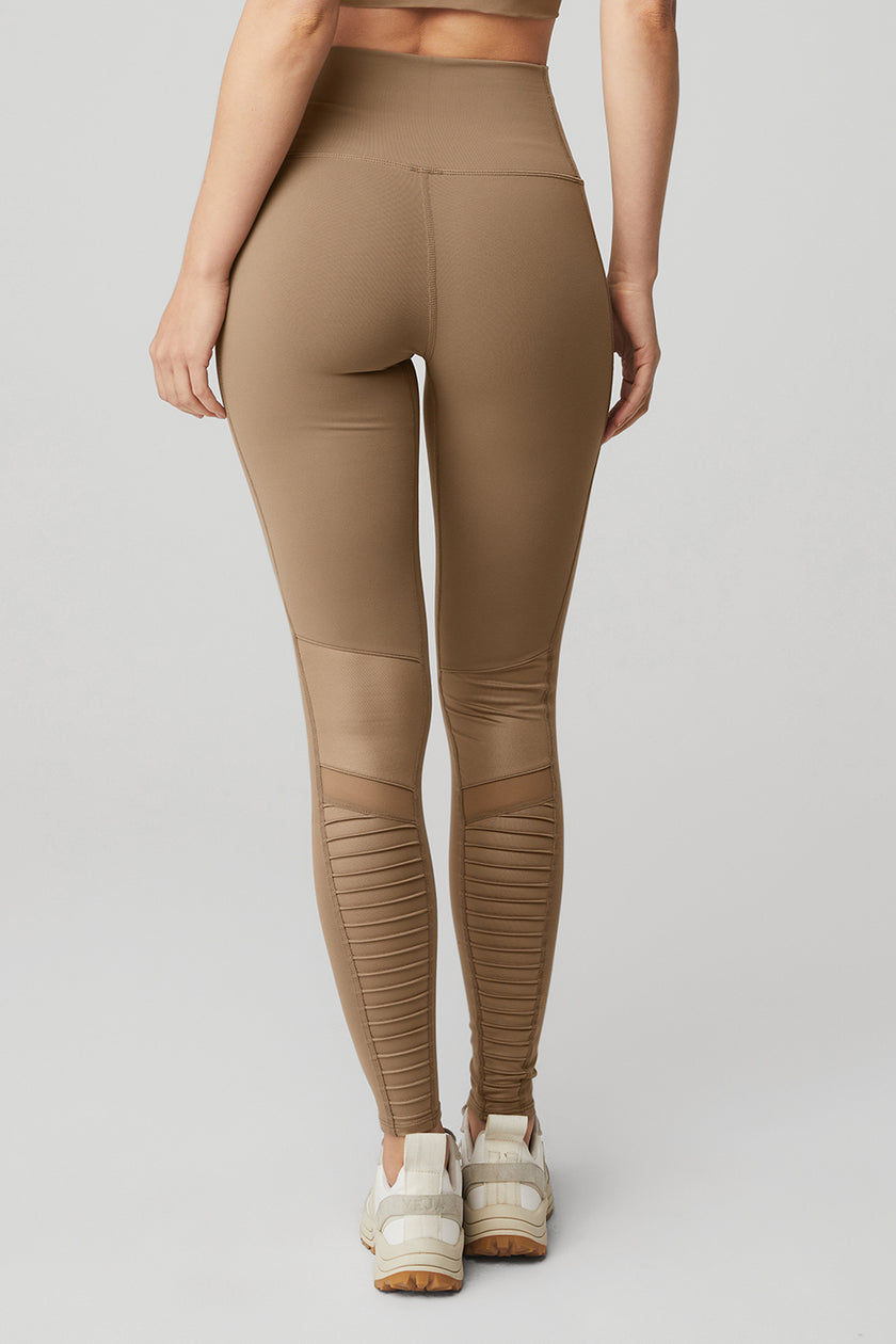 Alo Yoga High-Waist Solid Vapor Leggings