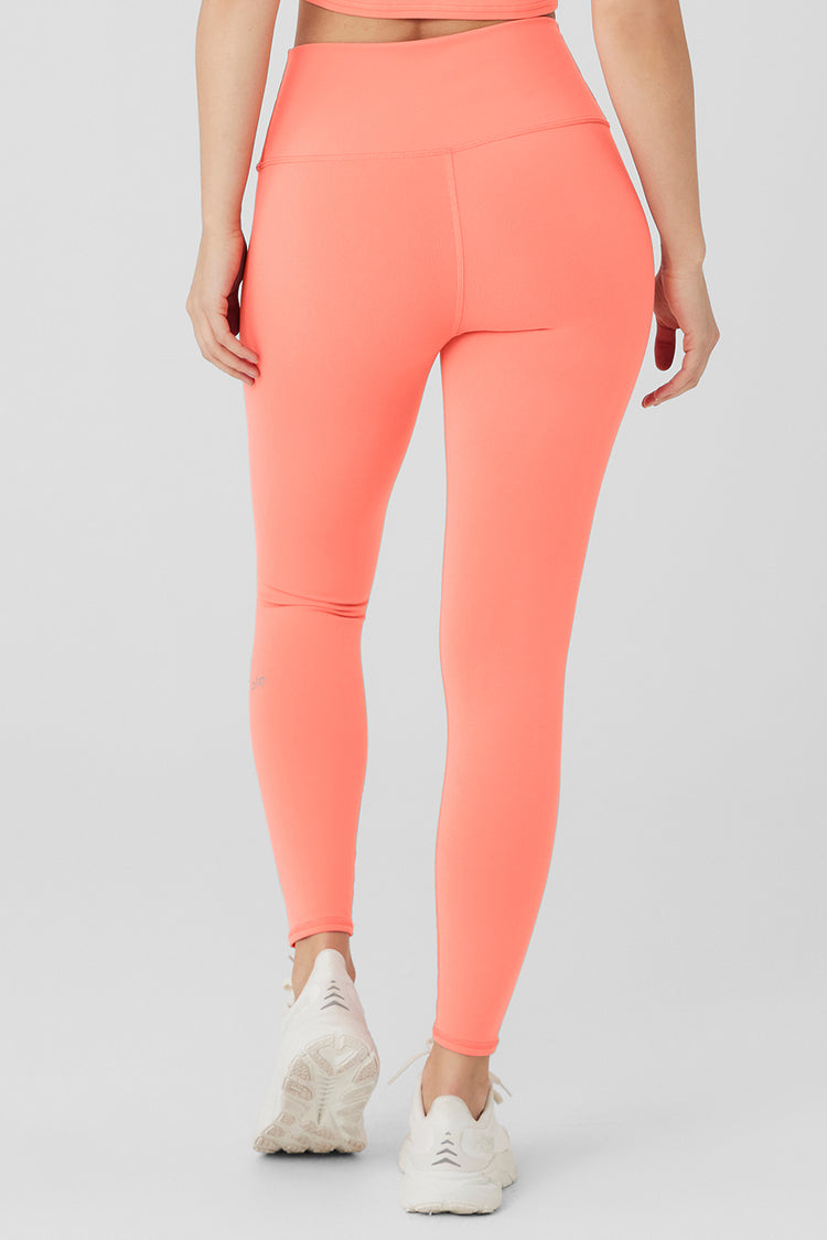 Alo Yoga 7/8 High Waisted Airbrush Legging In Black