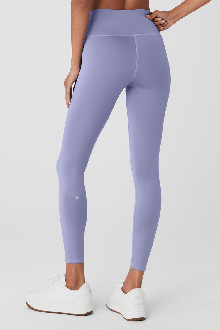 Avocado navy blue High rise compression leggings running yoga