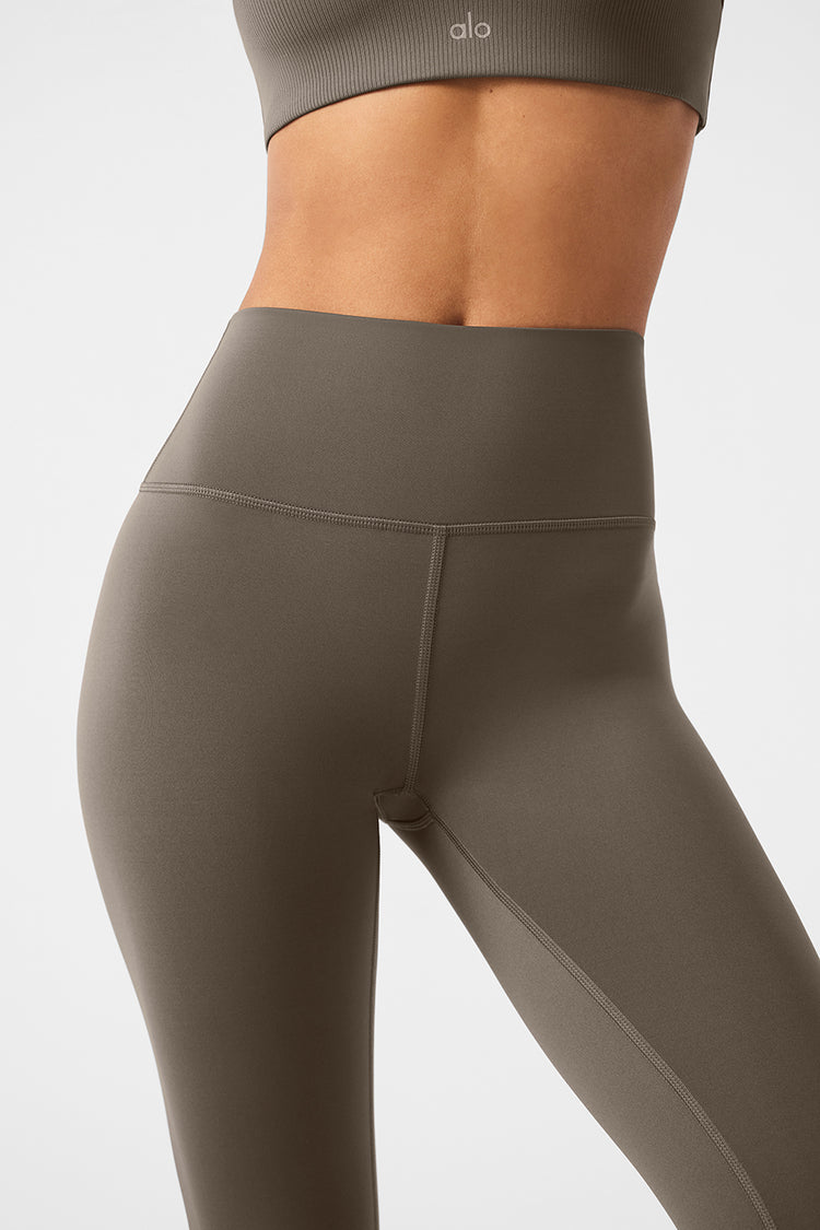 alo 7/8 High Waist Airlift Legging in Olive Branch