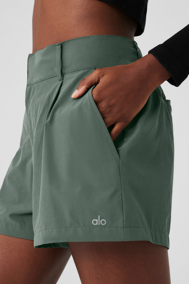 Alo Yoga Army Green Elation Flare Pants Size M - $85 - From Callista