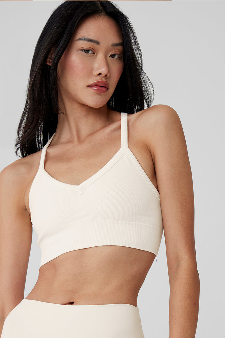 ALO Yoga Ivory Lavish Bra SIZE XS  Sports bra collection, Sports bra,  Clothes collection