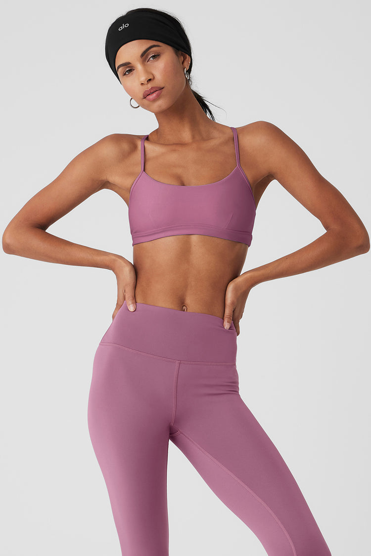Airlift Intrigue Bra - Soft Mulberry – Alo Yoga Mexico