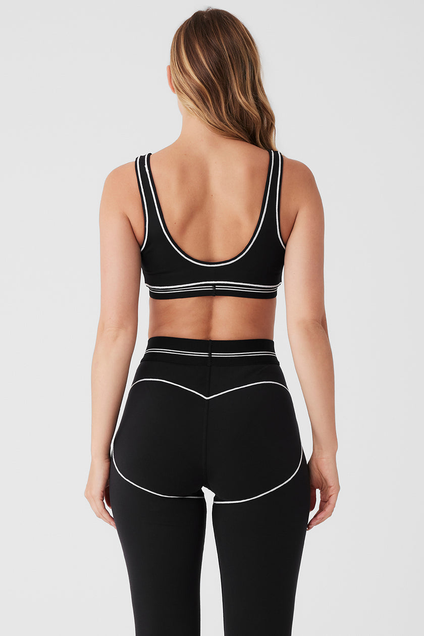 Alo Yoga airbrush streamlined bra tank Black - $34 (46% Off Retail) - From  Haleigh