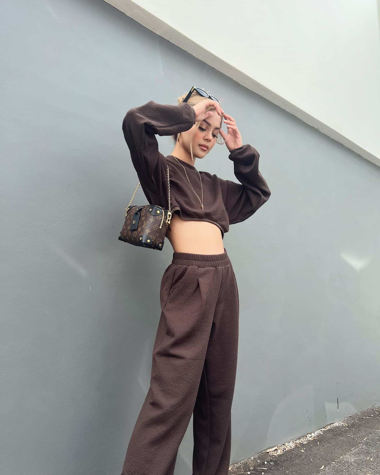 Swept Away With You Taupe Tailored Wide Leg Pants SALE – Pink Lily