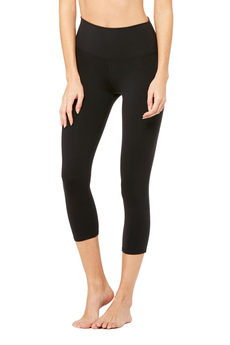 High-Waist Dash Capri | Women's Yoga Bottoms