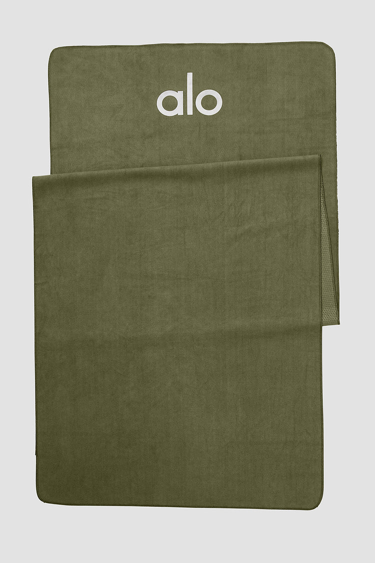 ALO YOGA – Grounded No-Slip Towel Eclipse – STRONGBEE Store