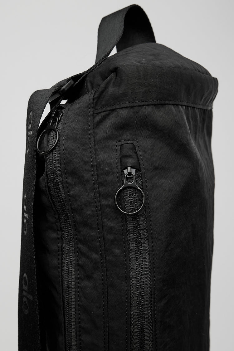 Generic Nylon Mat Bag Carrier Mesh Adjustable Strap Yoga (large