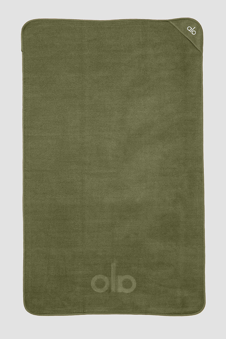 Grounded No-Slip Towel - Smoky Quartz